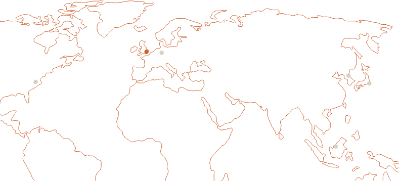 Map of locations